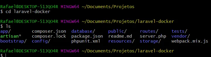 cd laravel-docker